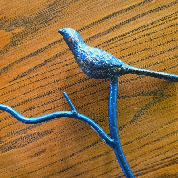 Brass Birds on Branch - Black - Picture 6 of 8